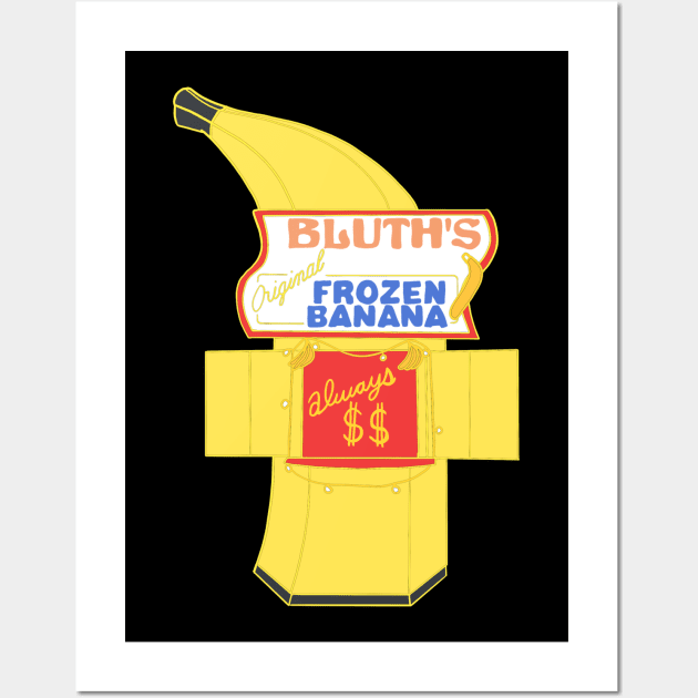 Banana Stand Wall Art by Nerdpins